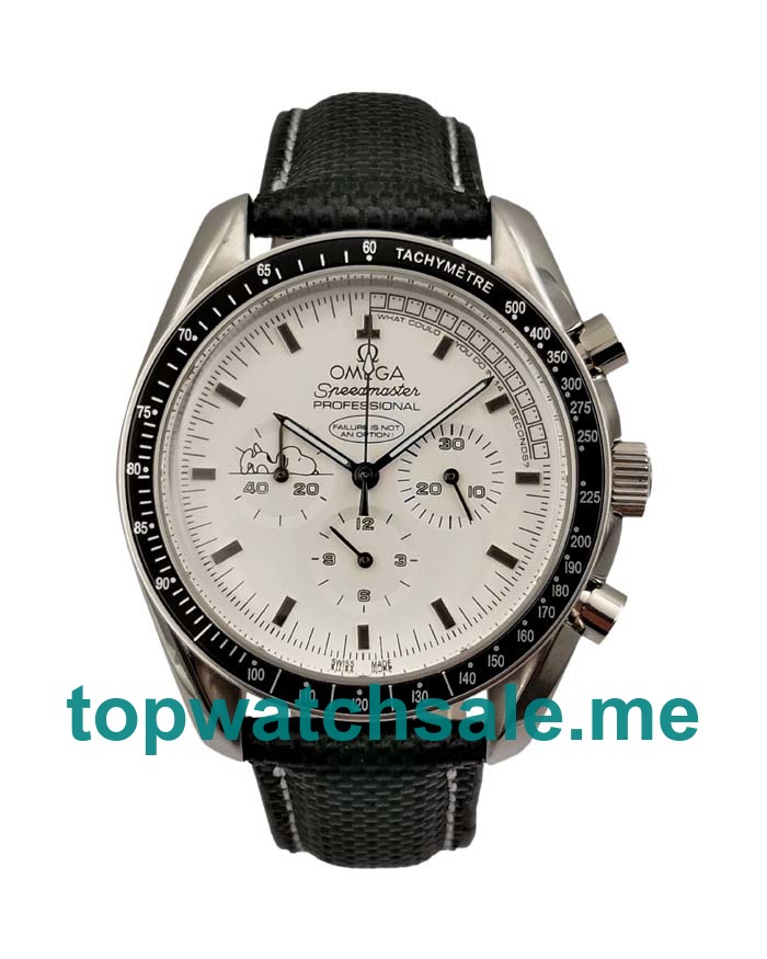 UK Best 1:1 Omega Speedmaster 311.32.42.30.04.003 Fake Watches With White Dials Online